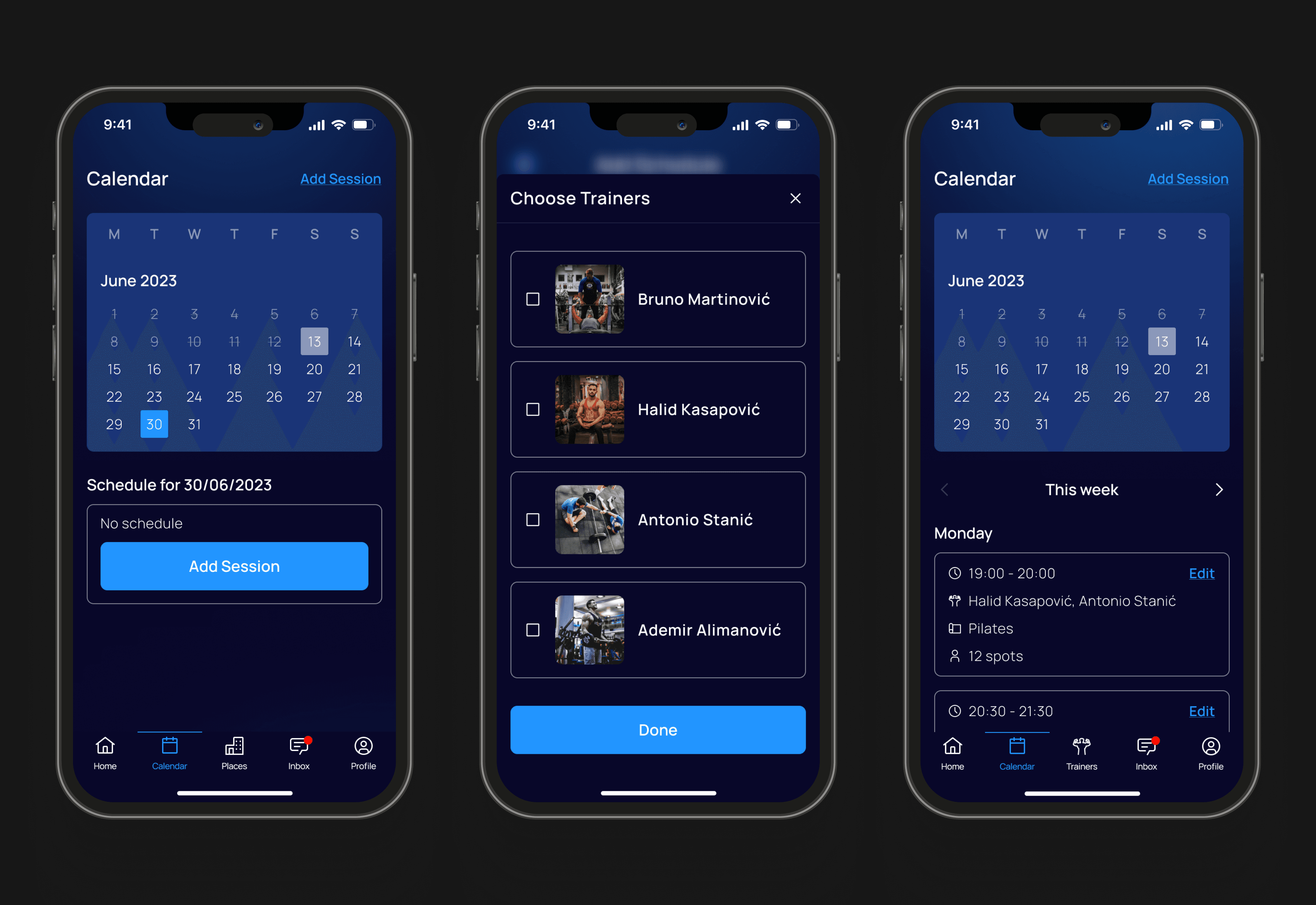 Empowering Gyms to Create Trainer-Led Sessions