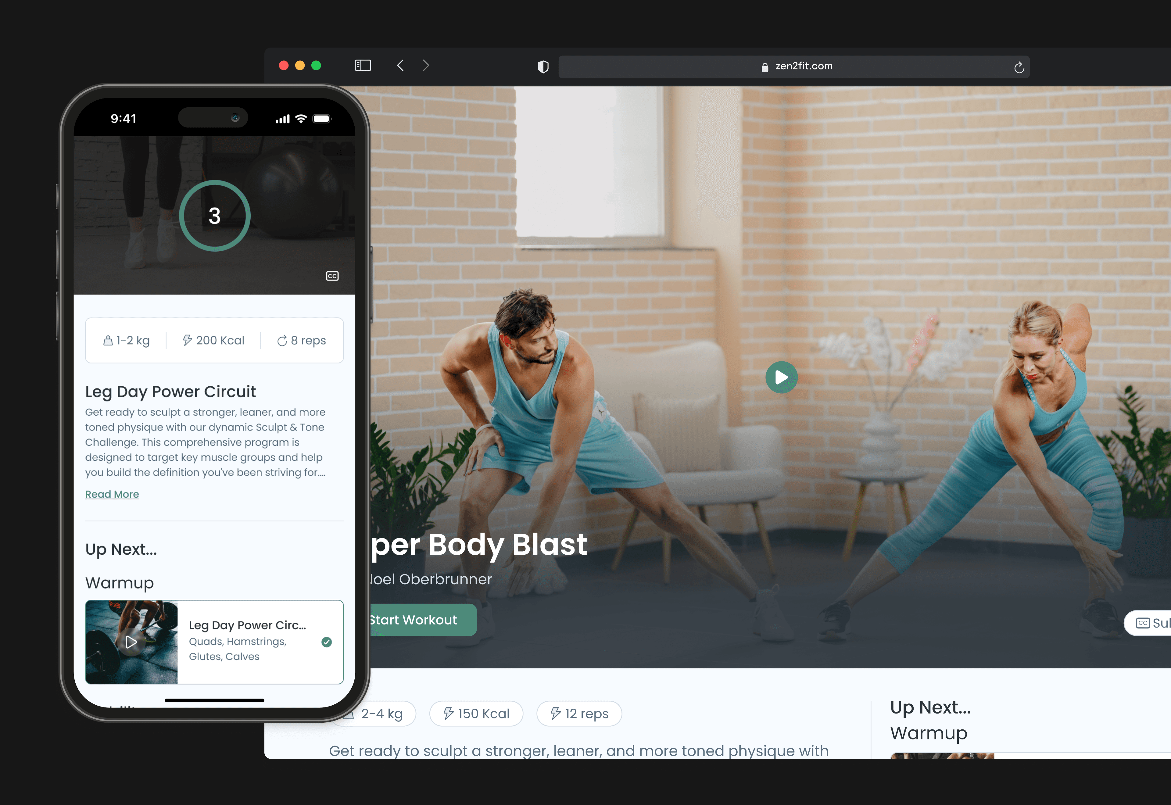 Streamlined Workout Navigation